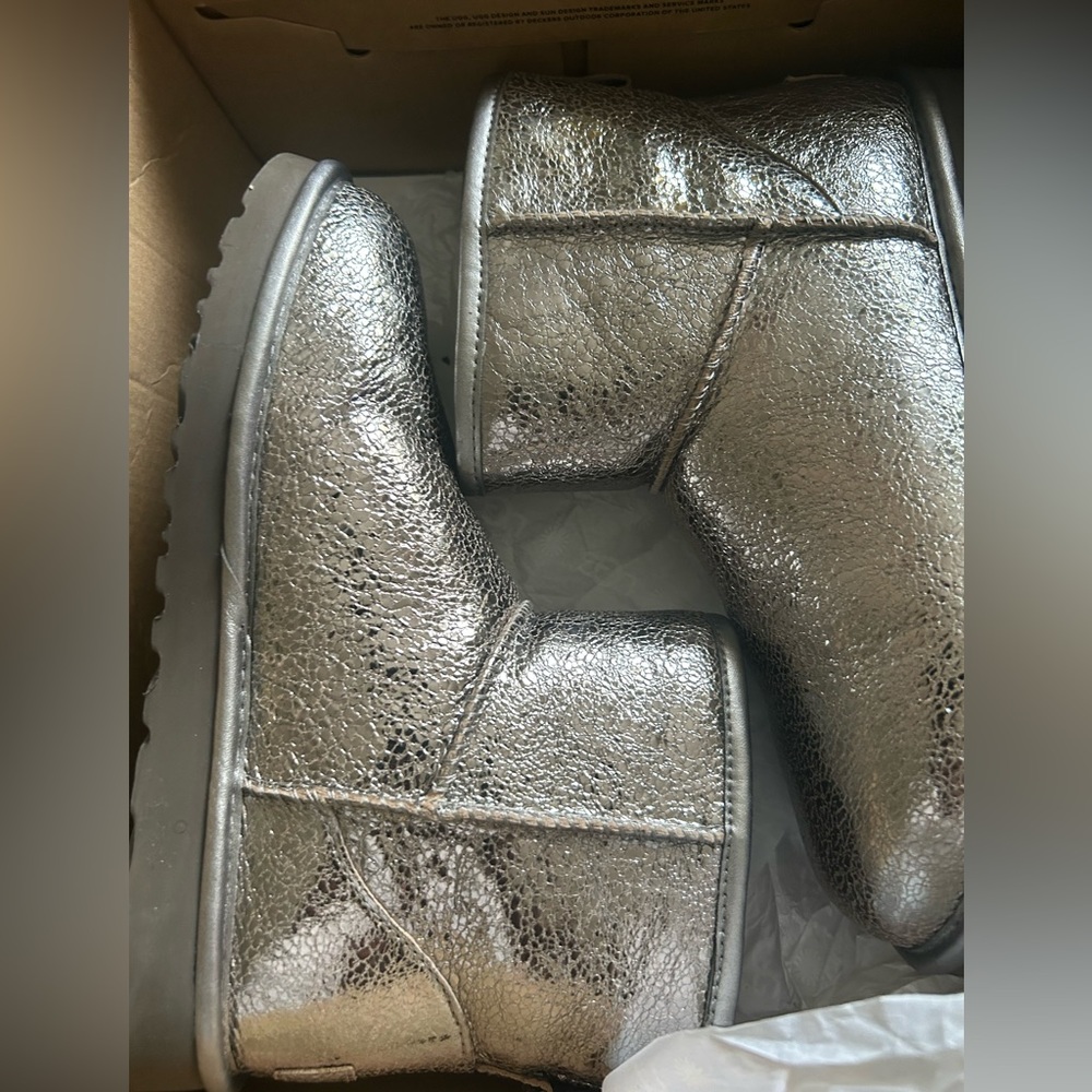 Authentic Gunmetal Uggs